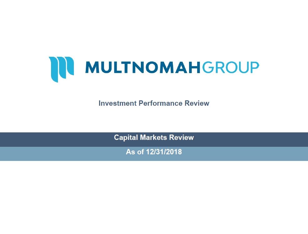 4th Quarter 2018 Market Update