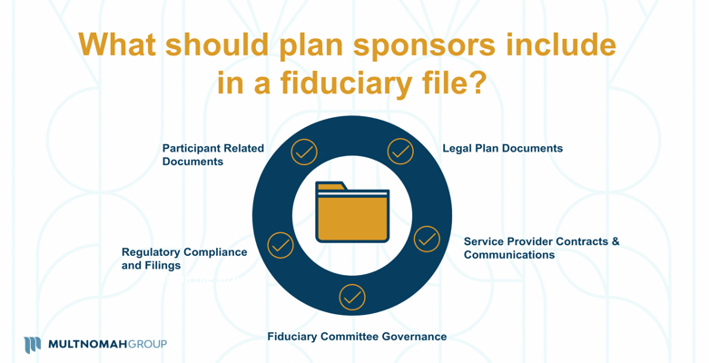 What Goes into your Fiduciary File? Participant Related Documents