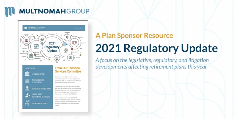 2021 Regulatory Update