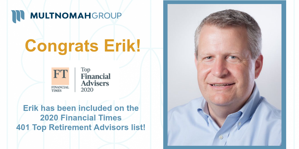 Daley Named to 2020 Financial Times 401 Top Retirement Advisers