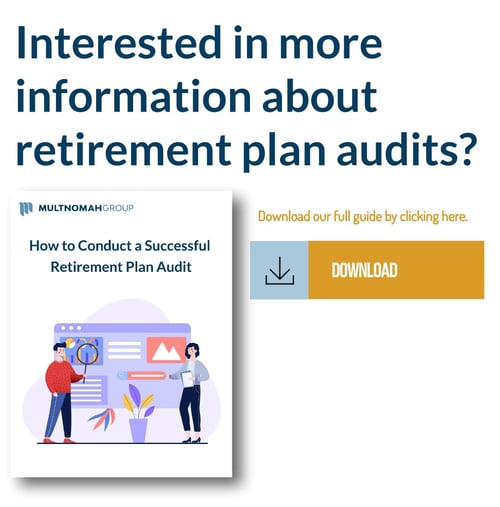 retirement plan audits